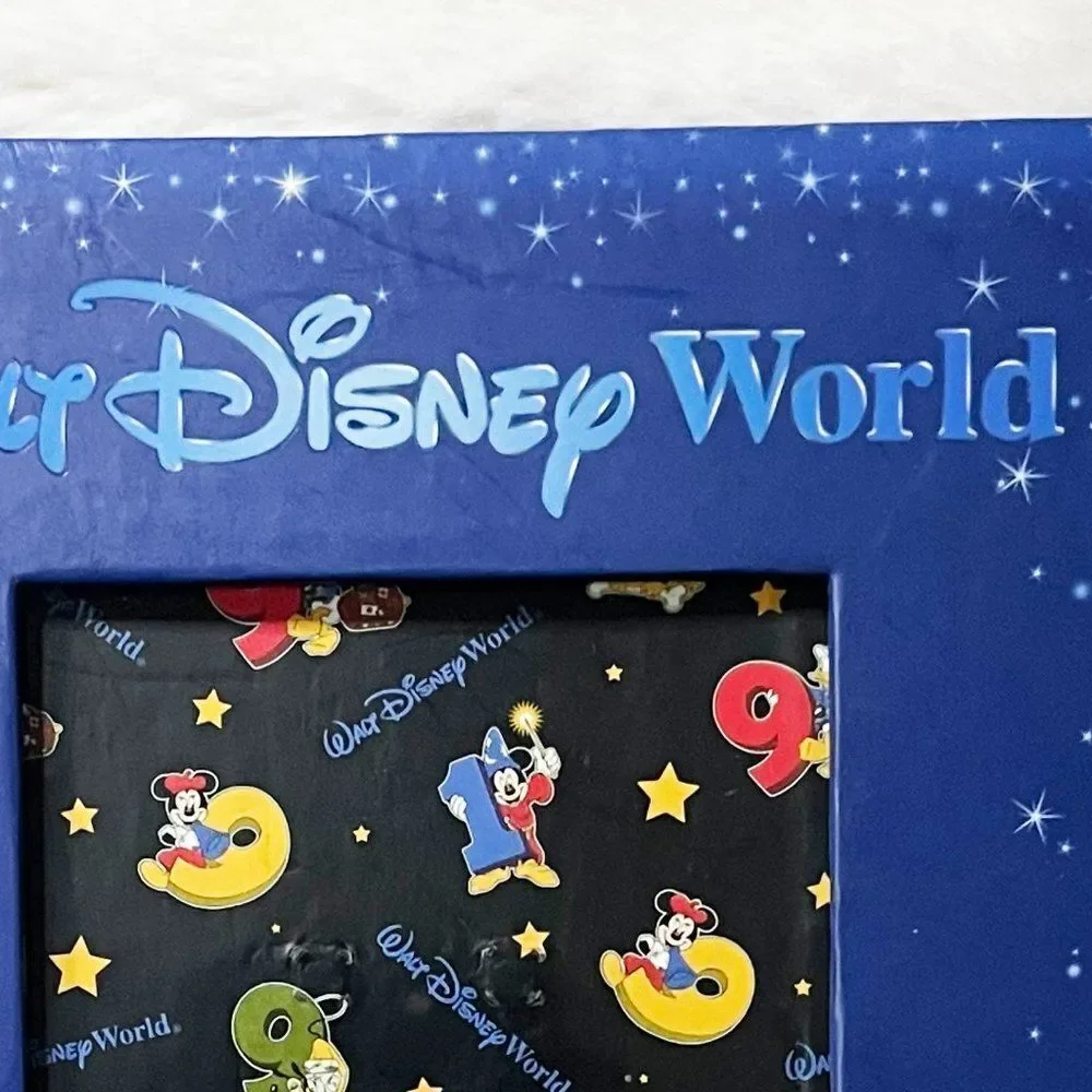🔮 5/$25 Vintage Walt Disney World Mickey & Friends 1999 Photo‎ Frame